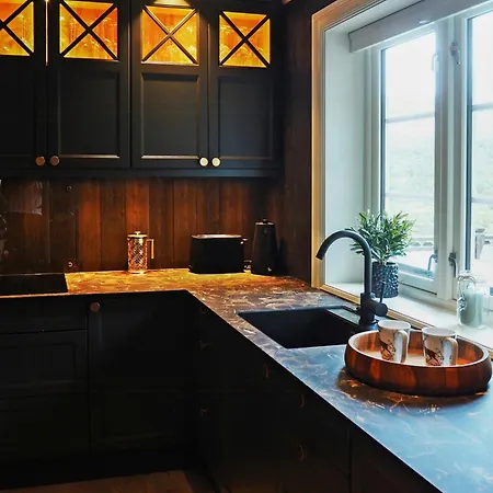 Modern Mountain With A View Over The Sea Vevle